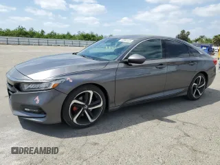 2019 Honda Accord Sport with VIN 1HGCV1F36KA043505, listed as a Copart auction lot 52992535 with 110,742 mi miles and Salvage Title. Bid and sale history available at DreamBid. Image 1.