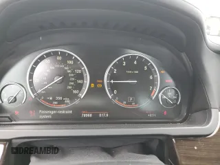 2011 BMW 7 Series 740Li with VIN WBAKB4C51BC574574, listed as a Copart auction lot 50425125 with 78,968 mi miles and Salvage title. Bid and sale history available at DreamBid. Image 9.