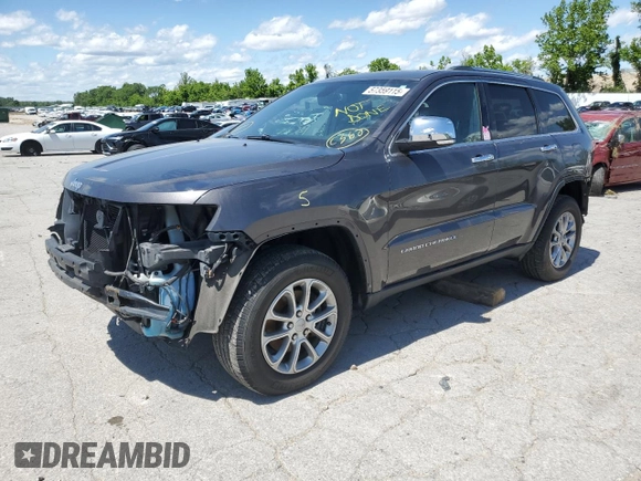 2014 Jeep Grand Cherokee Limited z VIN 1C4RJFBG5EC135501, wystawiony jako Copart lot #57359115 z przebiegiem 146 448 mil mil oraz Czysty tytuł • Clean title. Historia ofert i sprzedaży dostępna na DreamBid. Obrazek 1.