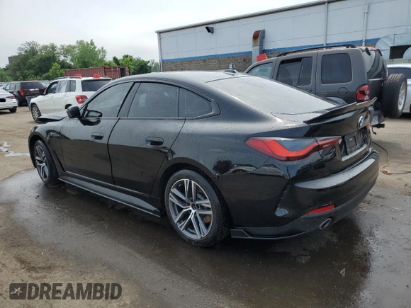 2024 BMW 4 Series 430i xDrive z VIN WBA73AV05RFP73980, wystawiony jako Copart lot #57059745 z przebiegiem 29 170 mil mil oraz Szkoda całkowita • Salvage title. Historia ofert i sprzedaży dostępna na DreamBid. Obrazek 2.