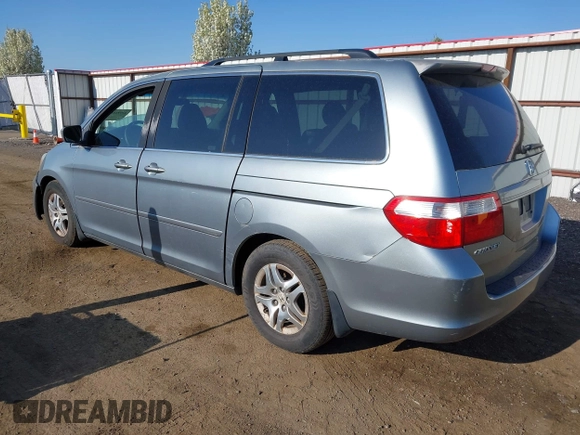 2007 Honda Odyssey EX-L with VIN 5FNRL38707B044142, listed as a IAAI auction lot 42094414 with 173,963 mi miles. Bid and sale history available at carsss.com. Image 3.