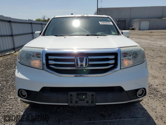 2013 Honda Pilot EX-L with VIN 5FNYF4H56DB012332, listed as a Copart auction lot 53898005 with 96,885 mi miles and Salvage Title. Bid and sale history available at carsss.com. Image 5.