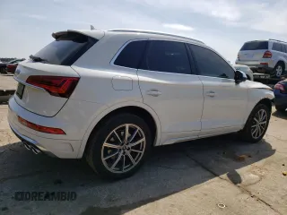 2022 Audi SQ5 Premium with VIN WA1A4AFY3N2043006, listed as a Copart auction lot 49631834 with 27,201 mi miles and . Bid and sale history available at DreamBid. Image 3.