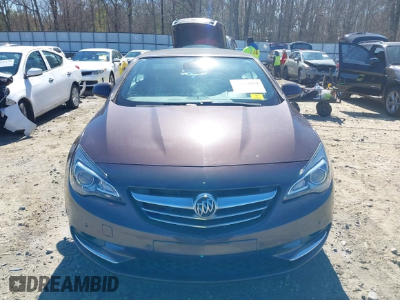 2016 Buick Cascada Premium with VIN W04WT3N55GG116328, listed as a IAAI auction lot 41854034 with 146,423 mi miles and . Bid and sale history available at DreamBid. Image 12.
