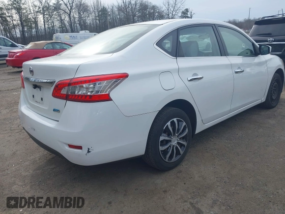 2014 Nissan Sentra SR with VIN 3N1AB7AP7EY248491, listed as a IAAI auction lot 41731164 with 117,261 mi miles and . Bid and sale history available at DreamBid. Image 4.