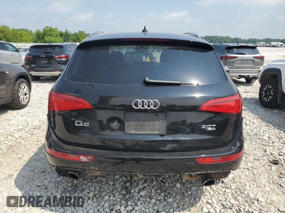 2014 Audi Q5 Premium Plus with VIN WA1LFAFP3EA092593, listed as a Copart auction lot 61636415 with 105,761 mi miles and Clean title. Bid and sale history available at DreamBid. Image 6.