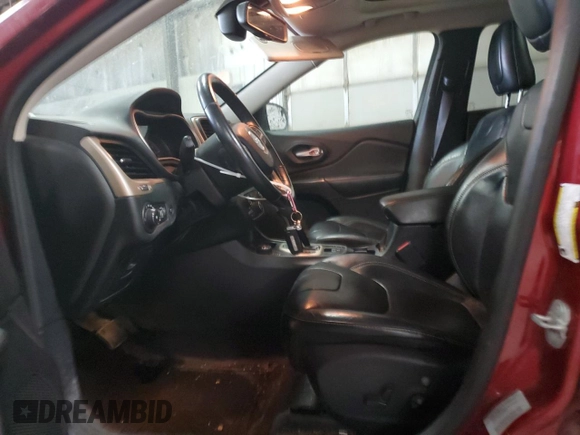 2016 Jeep Cherokee Limited with VIN 1C4PJMDSXGW318746, listed as a Copart auction lot 52601625 with 198,354 mi miles and Salvage title. Bid and sale history available at DreamBid. Image 7.