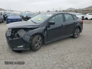 2018 Ford Focus SE with VIN 1FADP3FE8JL300246, listed as a Copart auction lot 59585035 with 83,141 mi miles and Salvage title. Bid and sale history available at DreamBid. Image 1.