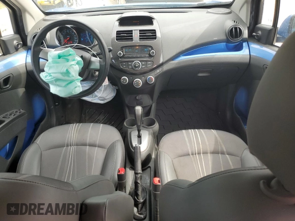 2015 Chevrolet Spark LS with VIN KL8CB6S96FC711594, listed as a Copart auction lot 55144845 with 20,296 mi miles and Salvage Title. Bid and sale history available at DreamBid. Image 8.