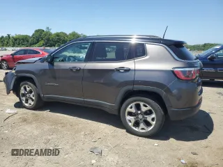 2018 Jeep Compass Limited z VIN 3C4NJDCB9JT143430, wystawiony jako Copart lot #60709655 z przebiegiem 87 539 mil mil oraz Szkoda całkowita • Salvage title. Historia ofert i sprzedaży dostępna na DreamBid. Obrazek 2.