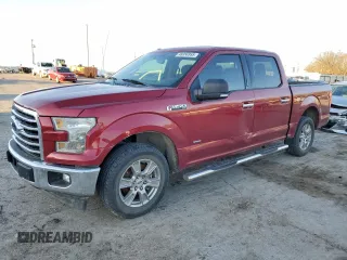 2017 Ford F-150 XL with VIN 1FTEW1CP1HKC28625, listed as a Copart auction lot 48356955 with 172,852 mi miles and Salvage Title. Bid and sale history available at carsss.com. Image 1.