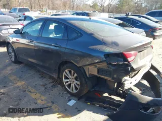 2015 Chrysler 200 Limited with VIN 1C3CCCAB8FN694426, listed as a IAAI auction lot 41662057 with 200,000 mi miles. Bid and sale history available at carsss.com. Image 3.