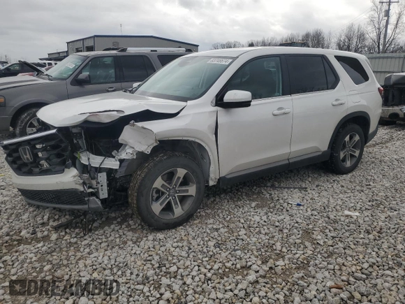 2023 Honda Pilot EX-L 7 Passenger with VIN 5FNYG1H59PB032798, listed as a Copart auction lot 83746674 with 36,806 mi miles and Salvage Title. Bid and sale history available at carsss.com. Image 1.