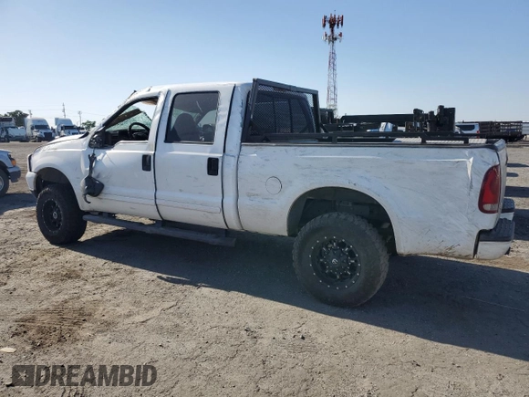 2001 Ford F-250 XL with VIN 1FTNW21F21EA81820, listed as a Copart auction lot 57677805 with Not provided miles and Salvage title. Bid and sale history available at DreamBid. Image 2.