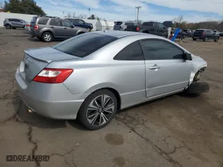2008 Honda Civic Cpe EX-L with VIN 2HGFG12928H559629, listed as a Copart auction lot 48201925 with 164,448 mi miles and Salvage Title. Bid and sale history available at carsss.com. Image 3.