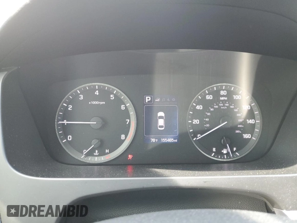 2016 Hyundai Sonata Sport with VIN 5NPE34AF8GH377664, listed as a Copart auction lot 49029885 with 155,465 mi miles and Salvage Title. Bid and sale history available at DreamBid. Image 9.