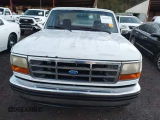 1995 Ford F-150 with VIN 2FTEF15N5SCA07150, listed as a IAAI auction lot 41001619 with 182,542 mi miles. Bid and sale history available at carsss.com. Image 6.