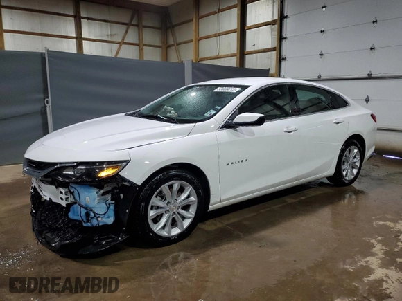 2025 Chevrolet Malibu LT with VIN 1G1ZD5ST9SF127094, listed as a Copart auction lot 50926015 with 9,533 mi miles and Clean Title. Bid and sale history available at DreamBid. Image 1.