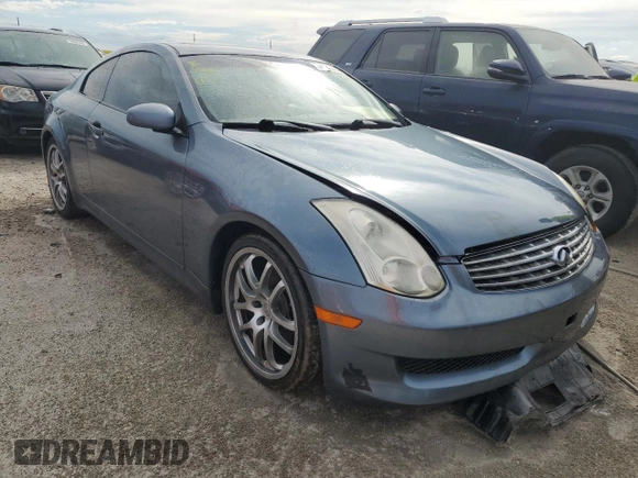 2006 Infiniti G35 Coupe with VIN JNKCV54E46M704512, listed as a Copart auction lot 73932204 with 0 mi miles and Non Repairable. Bid and sale history available at carsss.com. Image 4.