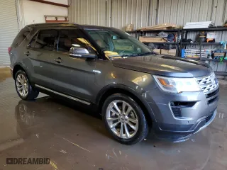 2019 Ford Explorer XLT with VIN 1FM5K7D86KGA08134, listed as a Copart auction lot 49121495 with 130,240 mi miles and Clean Title. Bid and sale history available at carsss.com. Image 4.