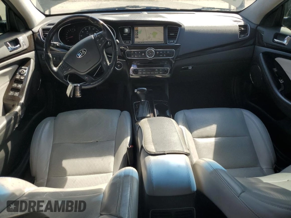 2014 Kia Cadenza Limited with VIN KNALN4D77E5140910, listed as a Copart auction lot 74577294 with 149,006 mi miles and Salvage Title. Bid and sale history available at carsss.com. Image 8.