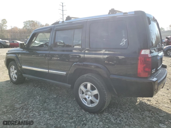 2007 Jeep Commander Limited with VIN 1J8HG58PX7C654745, listed as a Copart auction lot 81291764 with 181,725 mi miles and Clean Title. Bid and sale history available at carsss.com. Image 2.