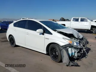2012 Toyota Prius One with VIN JTDKN3DU3C5389068, listed as a IAAI auction lot 42145457 with 182,469 mi miles and . Bid and sale history available at carsss.com. Image 1.