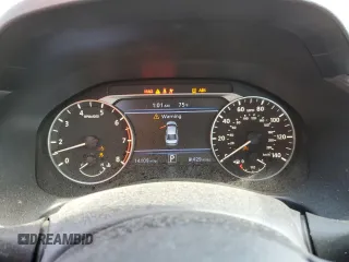2025 Nissan Altima SV with VIN 1N4BL4DV4SN301573, listed as a Copart auction lot 54365315 with 14,109 mi miles and Salvage Title. Bid and sale history available at DreamBid. Image 9.