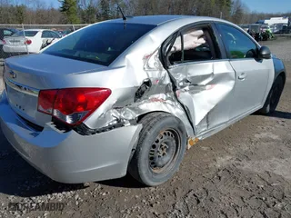 2012 Chevrolet Cruze LS with VIN 1G1PD5SH8C7107854, listed as a IAAI auction lot 41816966 with 153,832 mi miles. Bid and sale history available at carsss.com. Image 4.