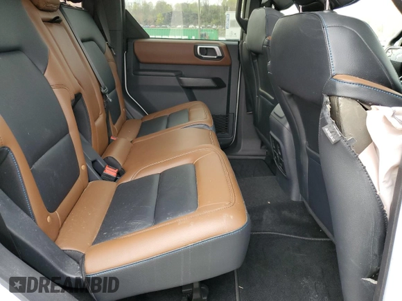 2024 Ford Bronco Outer Banks with VIN 1FMEE8BP1RLA50798, listed as a Copart auction lot 54117355 with 8,182 mi miles and Salvage title. Bid and sale history available at DreamBid. Image 11.