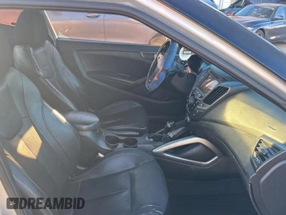 2013 Hyundai Veloster Turbo with VIN KMHTC6AE7DU115884, listed as a Copart auction lot 84959054 with 152,133 mi miles and Clean title. Bid and sale history available at DreamBid. Image 5.