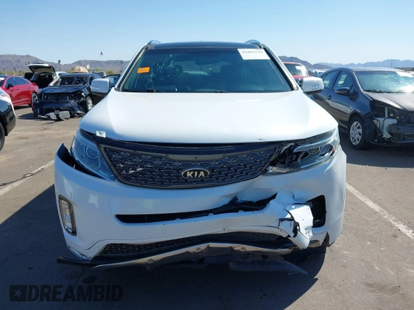 2015 Kia Sorento SX with VIN 5XYKWDA76FG630554, listed as a IAAI auction lot 41862520 with 77,457 mi miles. Bid and sale history available at carsss.com. Image 12.