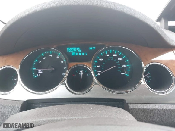 2008 Buick Enclave CXL with VIN 5GAER23738J283971, listed as a IAAI auction lot 41693358 with 196,774 mi miles. Bid and sale history available at carsss.com. Image 7.