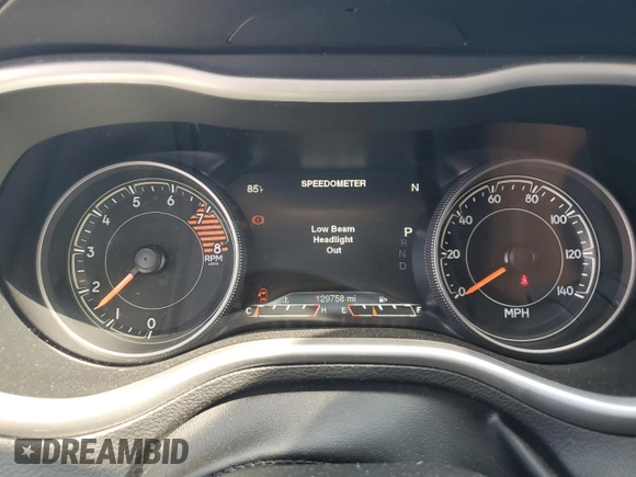 2016 Jeep Cherokee Trailhawk with VIN 1C4PJMBS4GW353088, listed as a Copart auction lot 62275145 with 129,758 mi miles and Clean title. Bid and sale history available at DreamBid. Image 9.