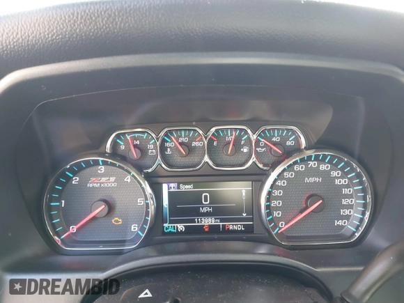 2018 Chevrolet Silverado 1500 LT with VIN 3GCUKREC9JG211391, listed as a IAAI auction lot 41710886 with 113,989 mi miles. Bid and sale history available at carsss.com. Image 7.
