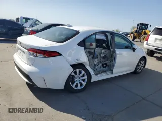 2020 Toyota Corolla LE with VIN 5YFEPRAE3LP022360, listed as a Copart auction lot 52259075 with 73,433 mi miles and Salvage Title. Bid and sale history available at carsss.com. Image 3.