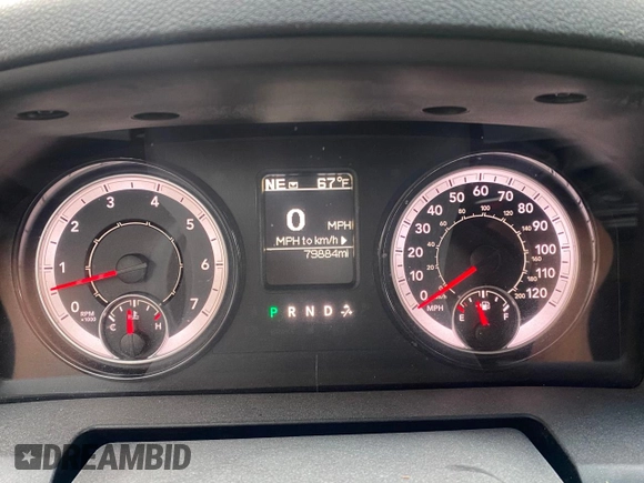 2021 Ram 1500 Warlock z VIN 1C6RR7LT9MS518556, wystawiony jako Copart lot #59443425 z przebiegiem 79 884 mil mil oraz Szkoda całkowita • Salvage title. Historia ofert i sprzedaży dostępna na DreamBid. Obrazek 8.