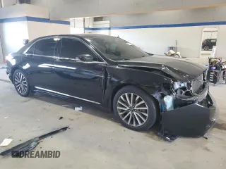 2017 Lincoln Continental Select with VIN 1LN6L9TK4H5624414, listed as a Copart auction lot 46860065 with 136,749 mi miles and Salvage Title. Bid and sale history available at carsss.com. Image 4.