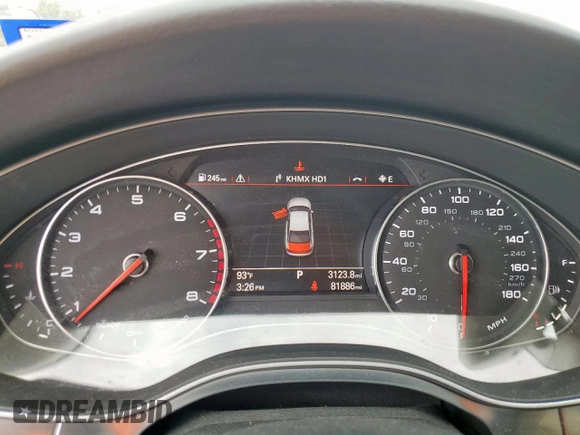 2018 Audi A6 Premium Plus z VIN WAUG3AFC2JN029515, wystawiony jako Copart lot #57494805 z przebiegiem 81 886 mil mil oraz Szkoda całkowita • Salvage title. Historia ofert i sprzedaży dostępna na DreamBid. Obrazek 9.