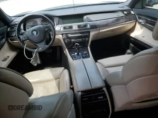 2011 BMW 7 Series 750Li with VIN WBAKB8C57BCY64924, listed as a Copart auction lot 58393765 with Not provided miles and Salvage title. Bid and sale history available at DreamBid. Image 8.