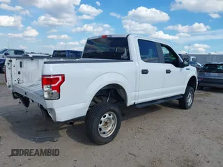 2019 Ford F-150 XL with VIN 1FTEW1EP7KFB10186, listed as a IAAI auction lot 42230640 with 105,234 mi miles and . Bid and sale history available at DreamBid. Image 4.
