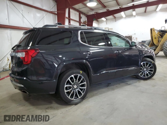 2020 GMC Acadia Denali with VIN 1GKKNPLS4LZ211495, listed as a Copart auction lot 62258655 with Not provided miles and Salvage title. Bid and sale history available at DreamBid. Image 3.