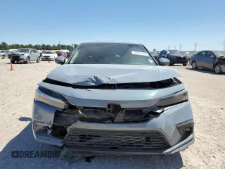 2024 Honda Civic Sedan Touring with VIN 2HGFE1F95RH330640, listed as a Copart auction lot 50078485 with 10,108 mi miles and Salvage Title. Bid and sale history available at carsss.com. Image 5.