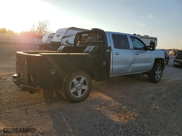 2017 Chevrolet Silverado 2500HD LT with VIN 1GC1KVEY8HF118591, listed as a Copart auction lot 82676984 with 0 mi miles and Salvage Title. Bid and sale history available at carsss.com. Image 3.
