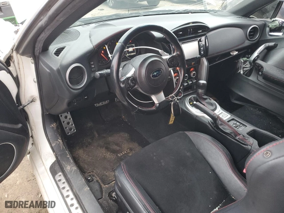 2017 Subaru BRZ Limited with VIN JF1ZCAC11H8604961, listed as a Copart auction lot 83597854 with 108,537 mi miles and Salvage Title. Bid and sale history available at carsss.com. Image 8.