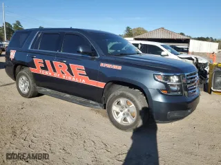 2020 Chevrolet Tahoe Commercial with VIN 1GNSKDKC8LR234203, listed as a Copart auction lot 49444465 with 0 mi miles and Salvage Title. Bid and sale history available at carsss.com. Image 4.