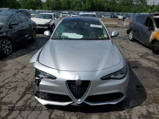2019 Alfa Romeo Giulia Ti Sport with VIN ZARFANBN9K7608273, listed as a Copart auction lot 55487973 with 0 mi miles. Bid and sale history available at carsss.com. Image 5.