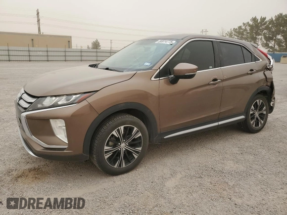 2018 Mitsubishi Eclipse Cross SE with VIN JA4AT5AAXJZ047950, listed as a Copart auction lot 56974775 with 83,060 mi miles and Salvage title. Bid and sale history available at DreamBid. Image 1.