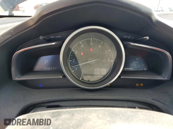 2017 Mazda 3 Grand Touring z VIN JM1BN1W34H1104708, wystawiony jako Copart lot #53842995 z przebiegiem 94 847 mil mil oraz Szkoda całkowita • Salvage title. Historia ofert i sprzedaży dostępna na DreamBid. Obrazek 9.
