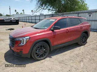 2024 GMC Terrain SLE z VIN 3GKALMEG2RL395277, wystawiony jako Copart lot #53102155 z przebiegiem 746 mil mil oraz Szkody całkowita. Historia ofert i sprzedaży dostępna na DreamBid. Obrazek 1.